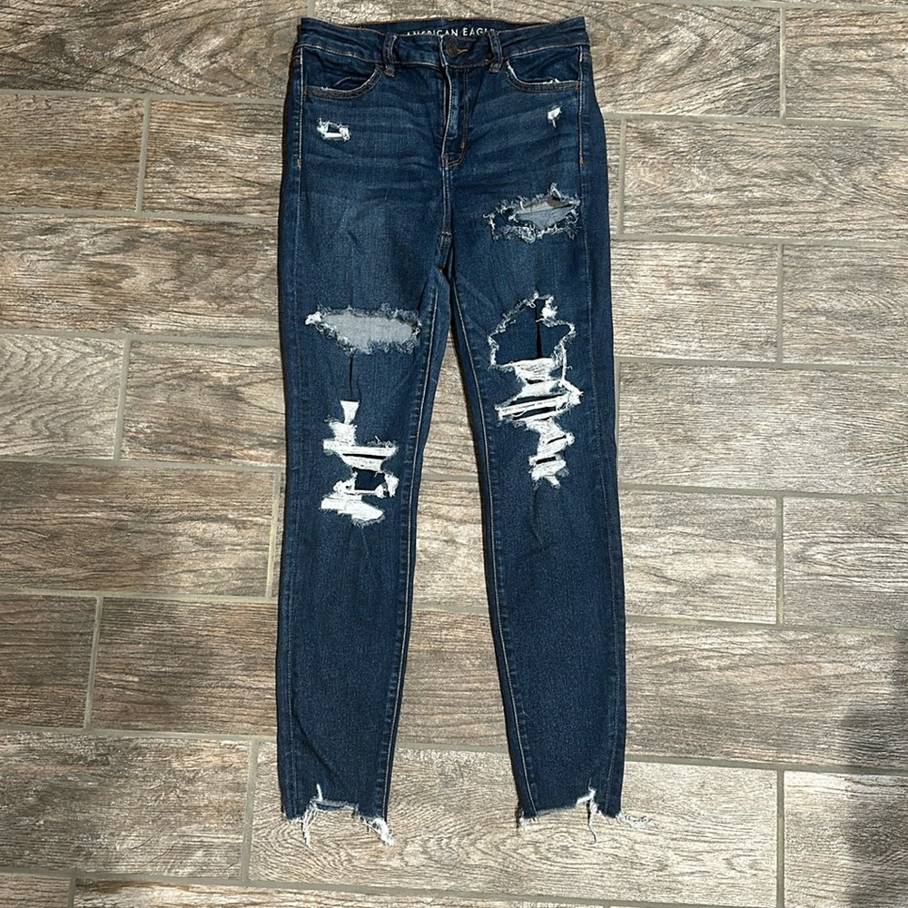 American Eagle Next Level Super Stretch Jeans, Size 10